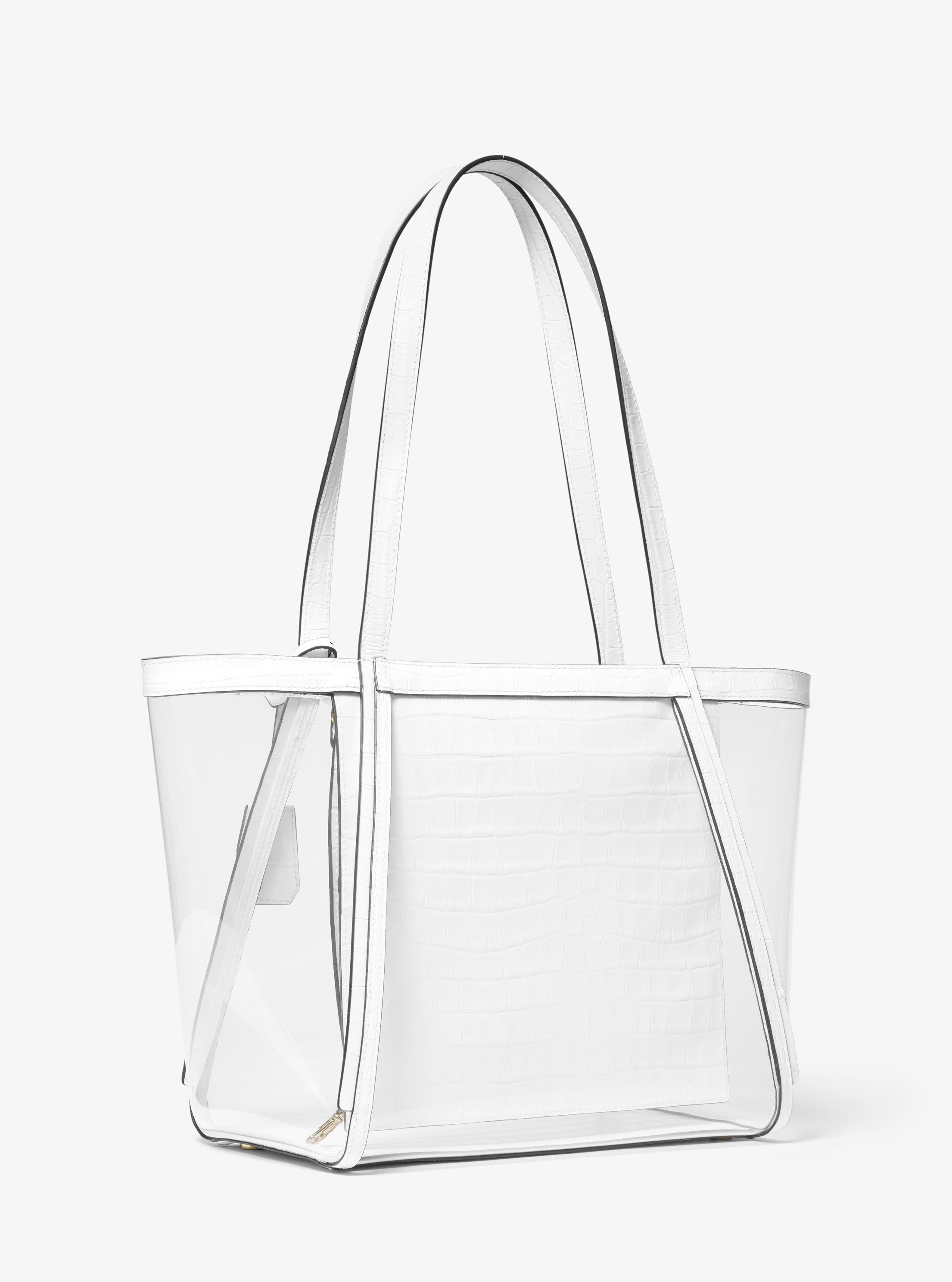 michael kors whitney clear tote